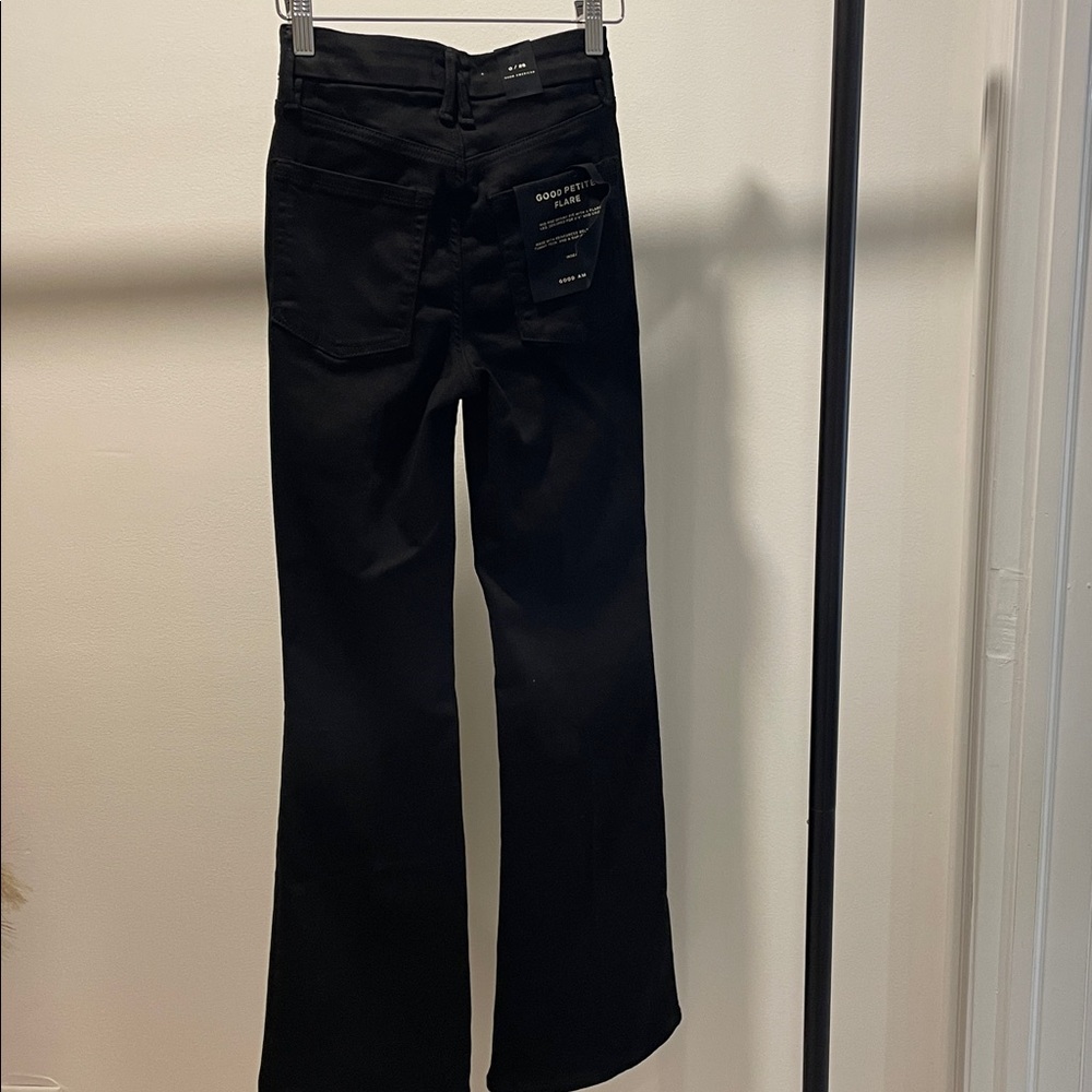 Good American Women's | Good Petite Flare Jeans Black - Picture 8 of 8